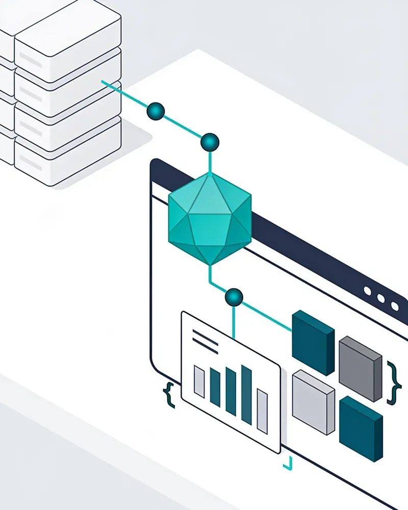 MIQ connected into an organization's own application and systems.